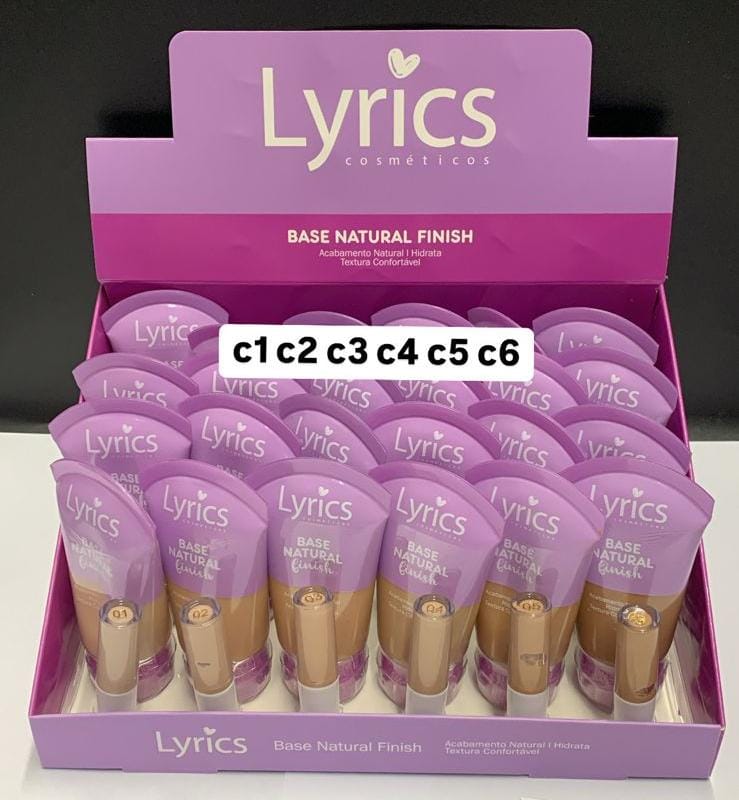 Foto de Base matte finish- lyrics