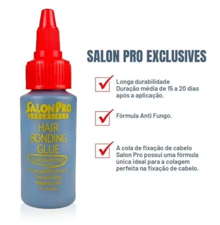 Foto de Cola salon pro exclusives- Hair Bonding Glue (Cílios e cabelo)