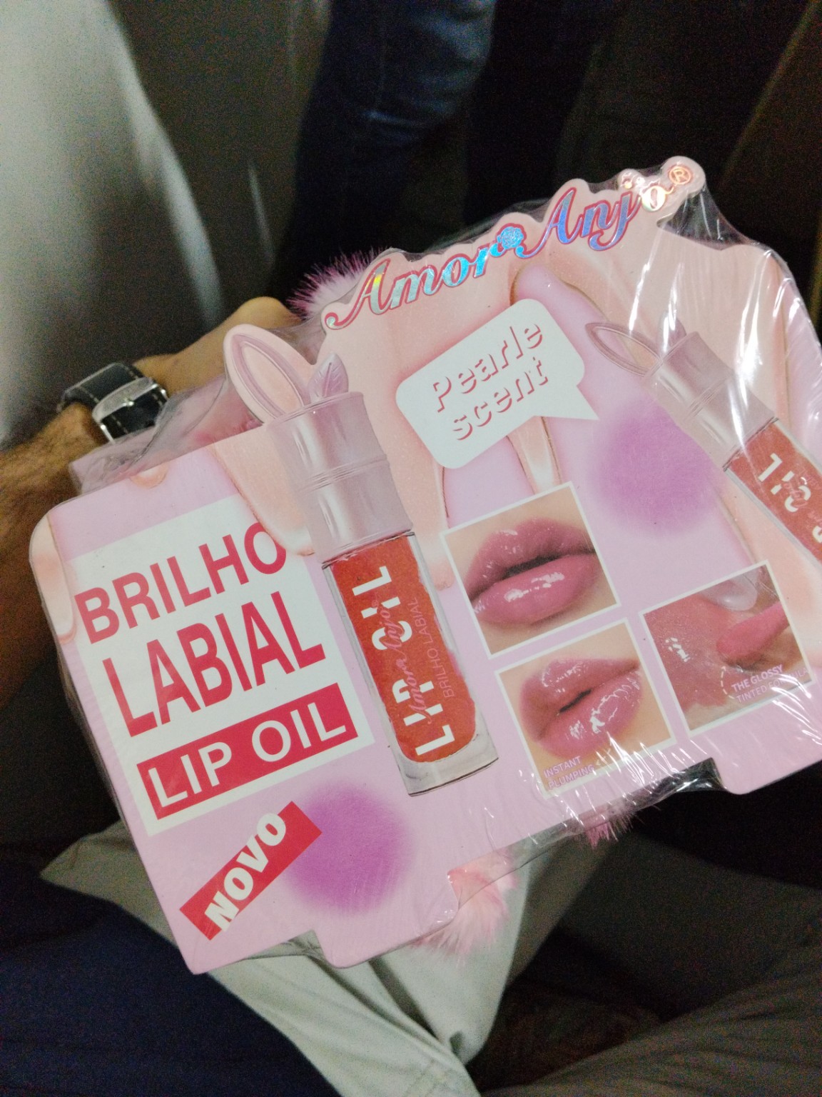 Foto de Brilho labial lip oil – peach secret