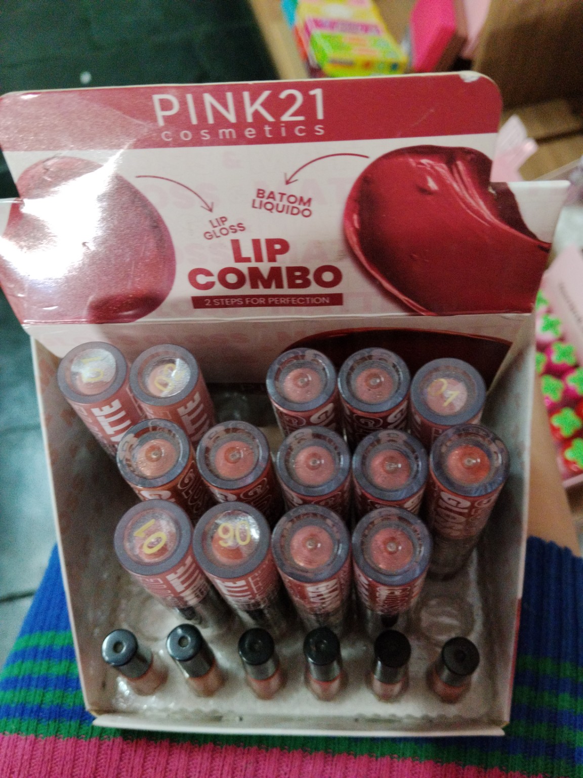 Foto de Lip combo (lip gloss + batom líquido)