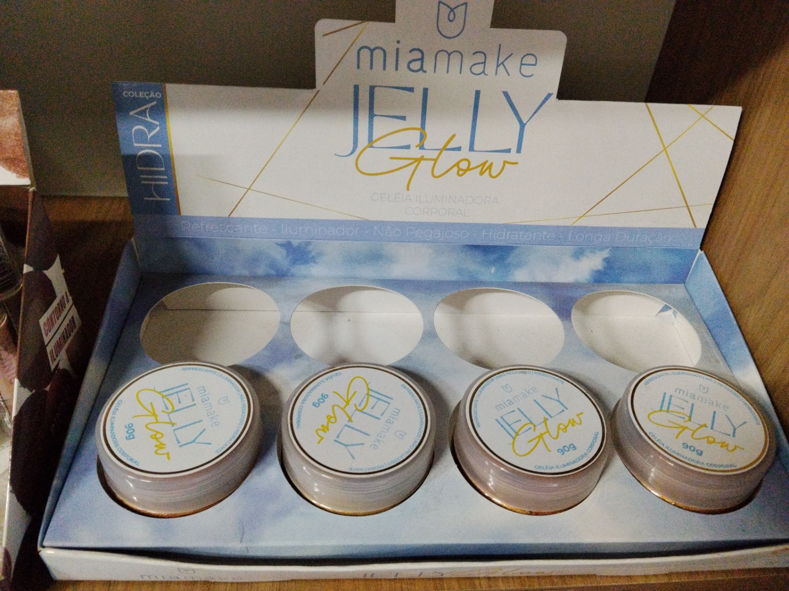 Foto de Geleia iluminadora corporal jelly glow 90 g