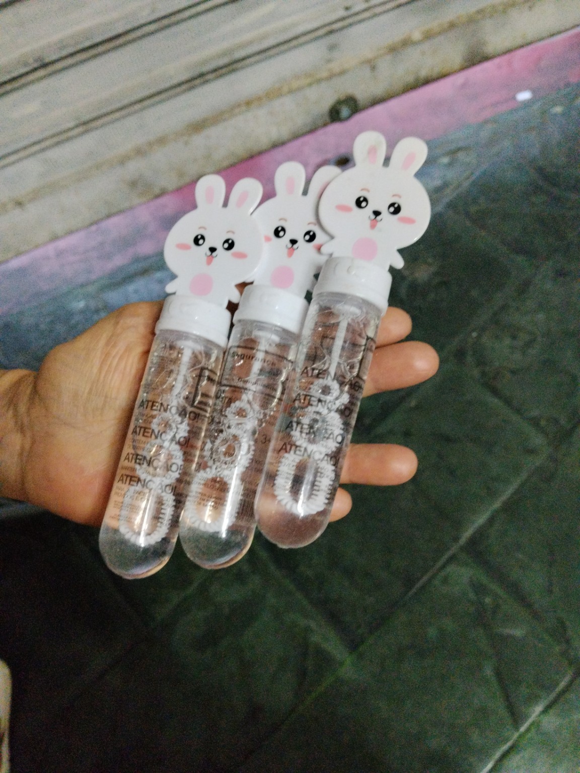 Foto de Tubo de bolhas de sabão
