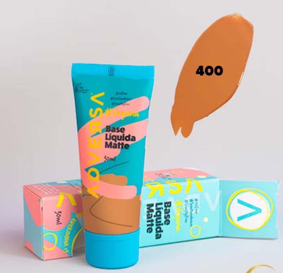 Foto de Base Liquida Matte Vegana Adversa 450