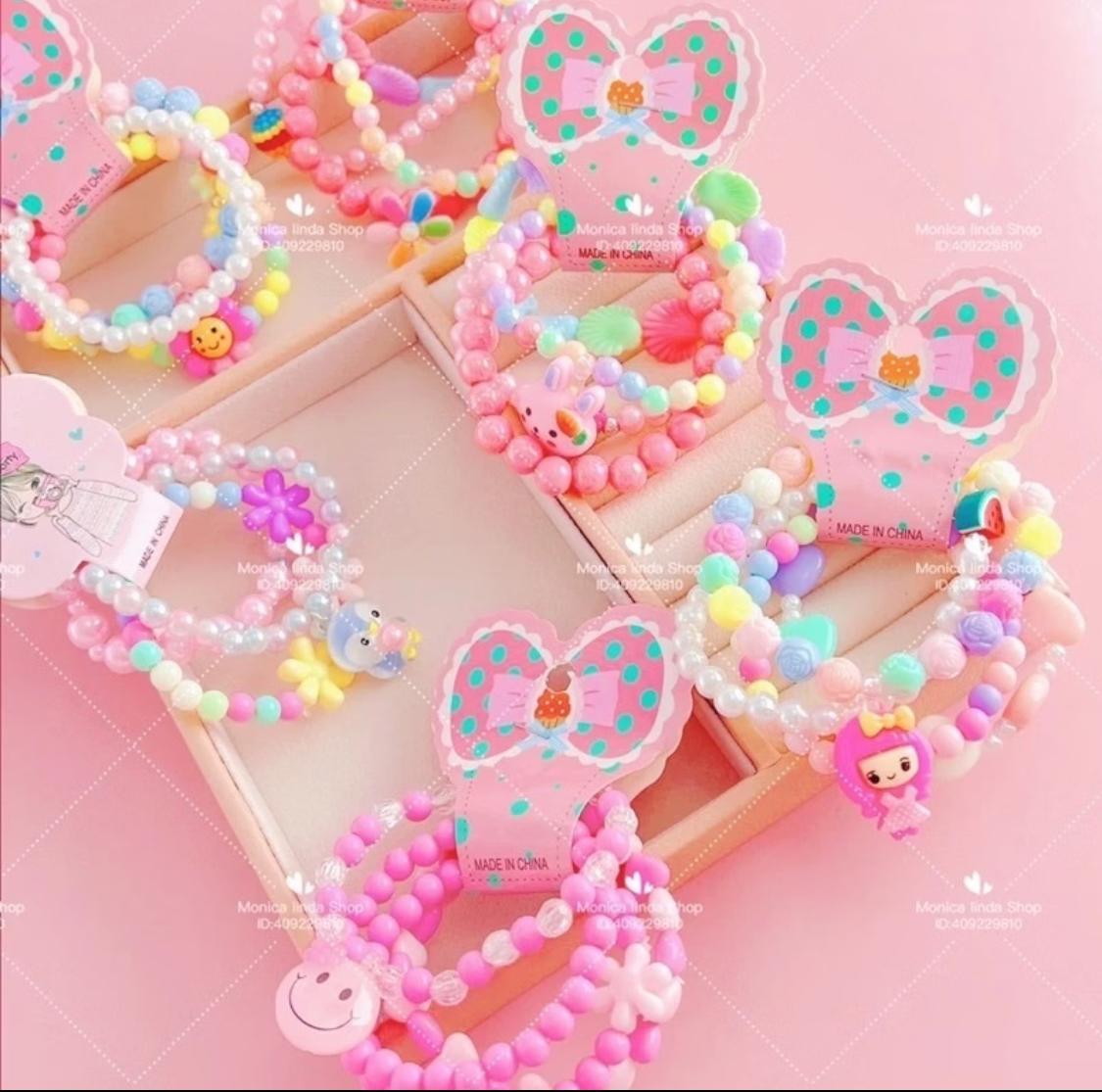 Foto de Pulseira infantil colorida
