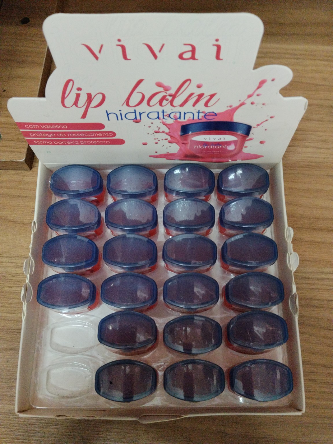 Foto de Lip balm hidratante com vaselina