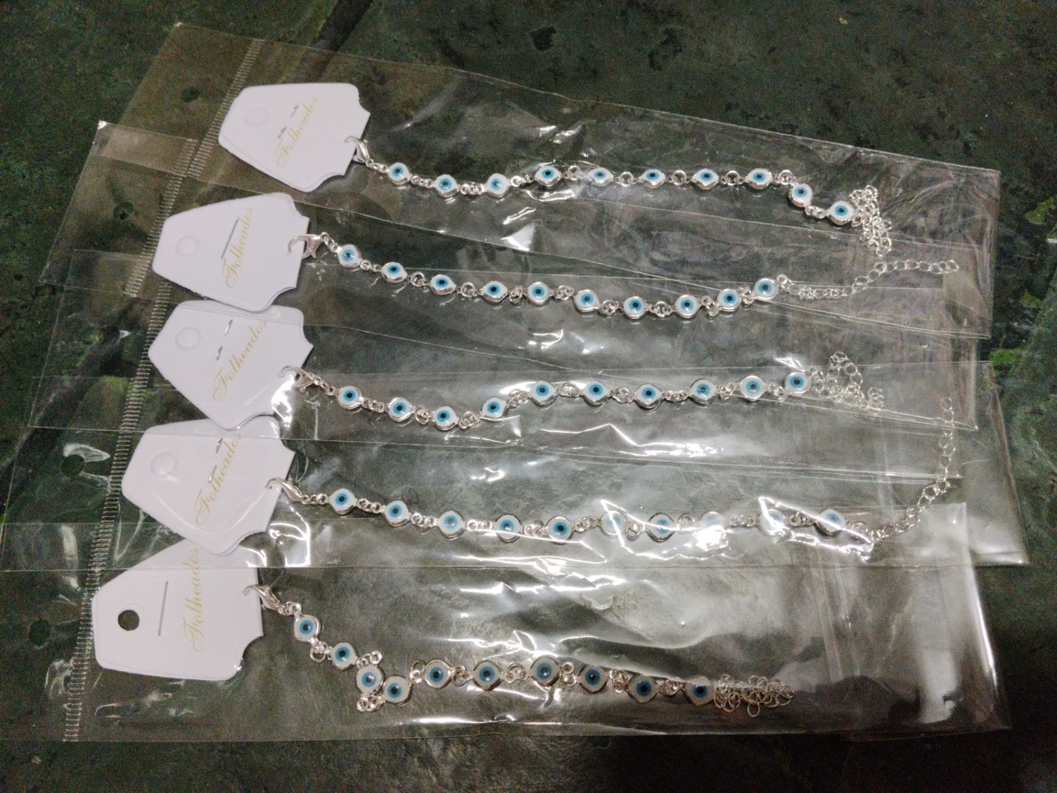 Foto de Pulseira folheada com olho grego